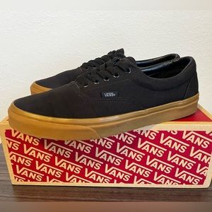 Vans Era Black/Classic Gum Men’s Size 10.5